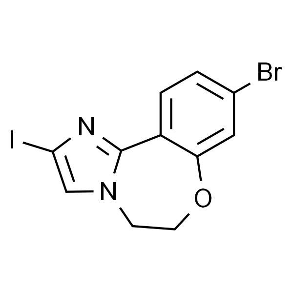 9-Bromo-2-iodo-5,6-dihydrobenzo[f]imidazo[1,2-d][1,4]oxazepine