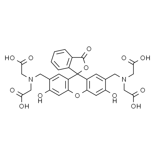 2,2,2,2-(((3,6-Dihydroxy-3-oxo-3H-spiro[isobenzofuran-1,9-xanthene]-2,7-diyl)bis(methylene))bis(azanetriyl))tetraacetic acid