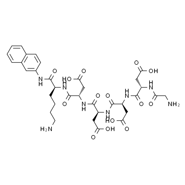 L-Lysinamide, glycyl-L-a-aspartyl-L-a-aspartyl-L-a-aspartyl-L-a-aspartyl-N-2-naphthalenyl-