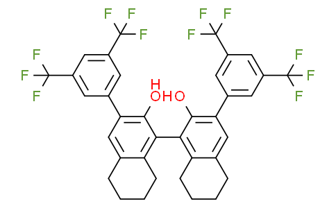 (S)-3，3'-Bis[3，5-bis(trifluoromethyl)phenyl]-5，5'，6，6'，7，7'，8，8'-octahydro-1，1'-bi-2，2'-naphthol