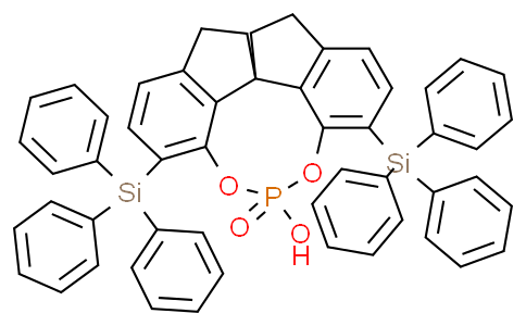 (11aR)-3，7-Bis(triphenylsilyl)-10，11，12，13-tetrahydro-5-hydroxy-5-oxide-diindeno[7，1-de:1'，7'-fg][1，3，2]dioxaphosphocin