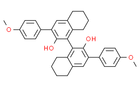 (R)-5，5'，6，6'，7，7'，8，8'-Octahydro-3，3'-bis(4-methoxyphenyl)-[1，1'-binaphthalene]-2，2'-diol