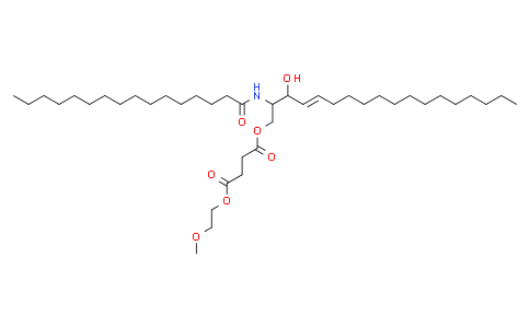 N-palmitoyl-sphingosine-1-{succinyl[methoxy(polyethylene glycol)2000]}