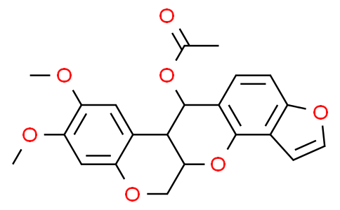 12-Deoxo-12α-acetoxyelliptone