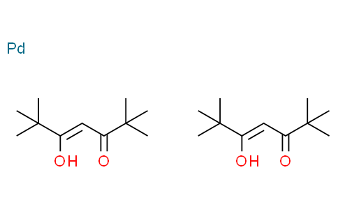 Bis(2,2',6,6'-tetramethylheptanedionato) palladium(II)