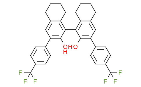 (R)-5，5'，6，6'，7，7'，8，8'-Octahydro-3，3'-bis[4-(trifluoromethyl)phenyl]-[1，1'-binaphthalene]-2，2'-diol