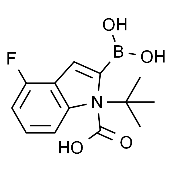(1-(tert-Butoxycarbonyl)-4-fluoro-1H-indol-2-yl)boronic acid