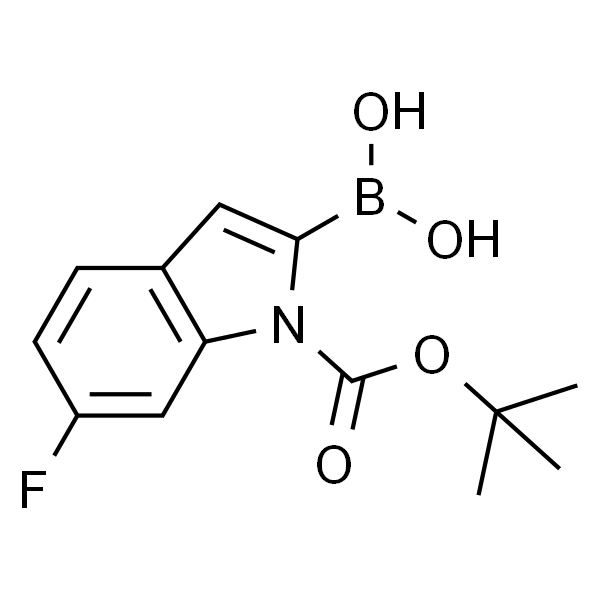 [6-fluoro-1-[(2-methylpropan-2-yl)oxycarbonyl]indol-2-yl]boronic acid