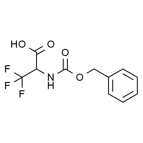 2-(((Benzyloxy)carbonyl)amino)-3,3,3-trifluoropropanoic acid