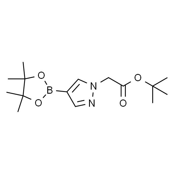 tert-Butyl 2-(4-(4，4，5，5-tetramethyl-1，3，2-dioxaborolan-2-yl)-1H-pyrazol-1-yl)acetate