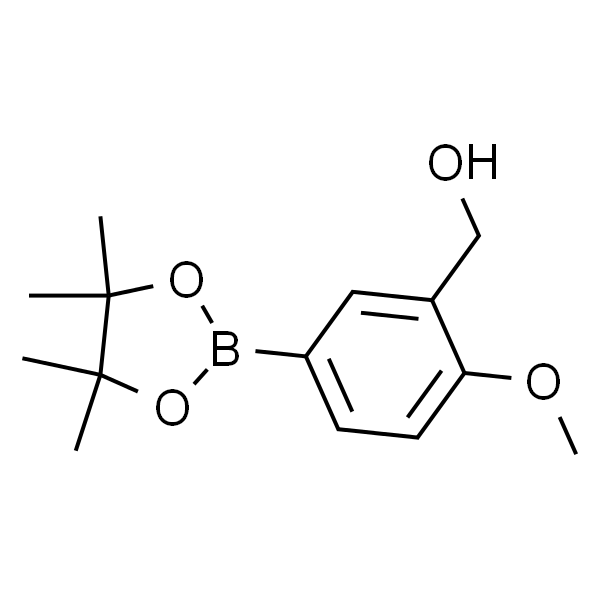 2-Methoxy-5-(4，4，5，5-tetramethyl-1，3，2-dioxaborolan-2-yl)benzenemethanol