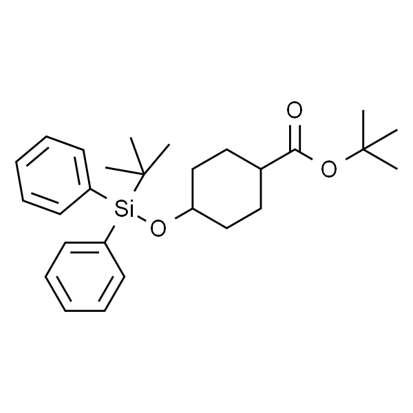 tert-Butyl 4-((tert-butyldiphenylsilyl)oxy)cyclohexanecarboxylate