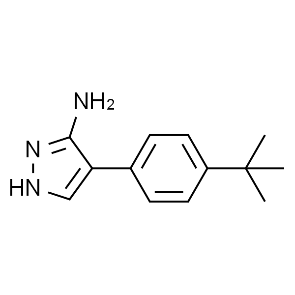 4-(4-(tert-Butyl)phenyl)-1H-pyrazol-3-amine