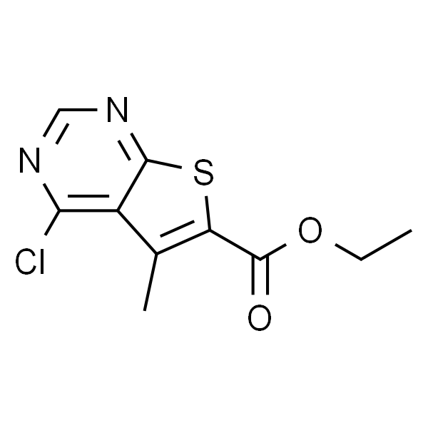 Ethyl 4-chloro-5-methylthieno[2，3-d]pyrimidine-6-carboxylate