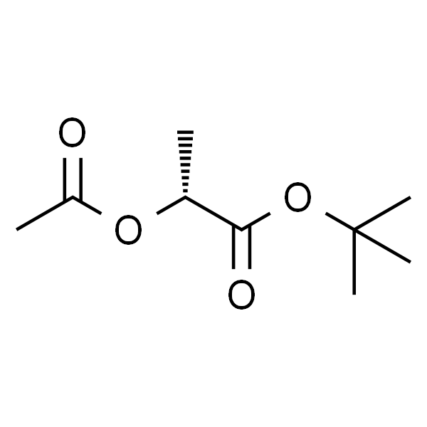 Propanoic acid, 2-(acetyloxy)-, 1,1-dimethylethyl ester, (R)- (9CI)