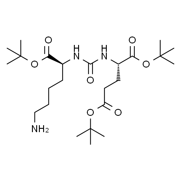 (S)-di-tert-Butyl 2-(3-((S)-6-amino-1-(tert-butoxy)-1-oxohexan-2-yl)ureido)pentanedioate...