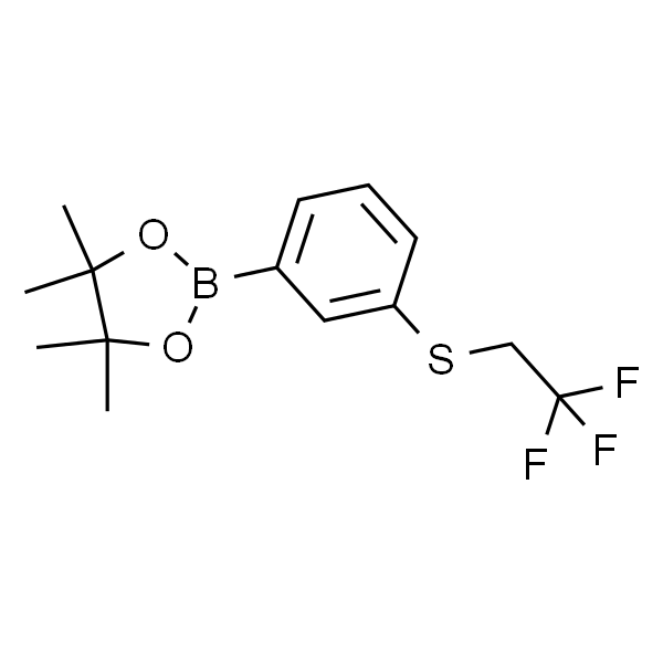 4,4,5,5-Tetramethyl-2-(3-((2,2,2-trifluoroethyl)thio)phenyl)-1,3,2-dioxaborolane