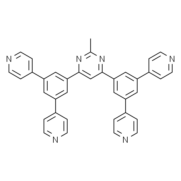 4，6-Bis(3，5-di(pyridin-4-yl)phenyl)-2-methylpyrimidine