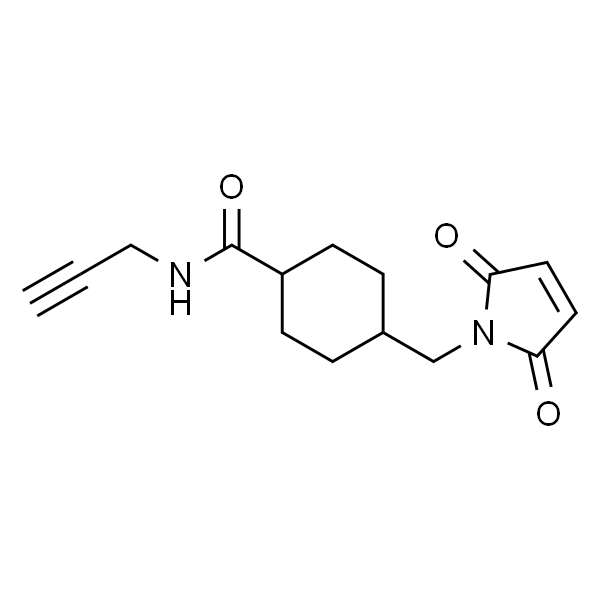 4-((2，5-Dioxo-2，5-dihydro-1H-pyrrol-1-yl)methyl)-N-(prop-2-yn-1-yl)cyclohexanecarboxamide