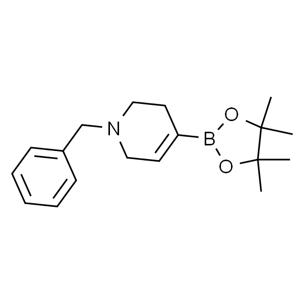 1-Benzyl-4-(4，4，5，5-tetramethyl-1，3，2-dioxaborolan-2-yl)-1，2，3，6-tetrahydropyridine
