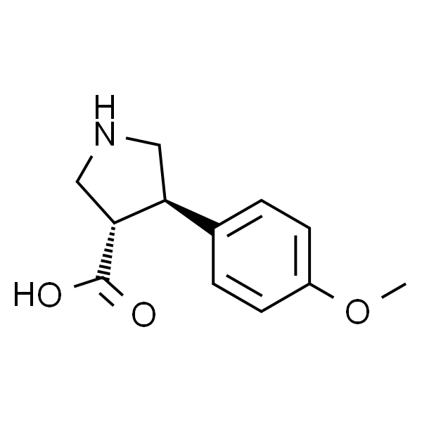 trans-4-(4-Methoxyphenyl)pyrrolidine-3-carboxylic acid hydrochloride