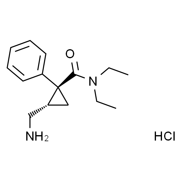(1S,2S)-2-(Aminomethyl)-N,N-diethyl-1-phenyl-cyclopropanecarboxamide hydrochloride