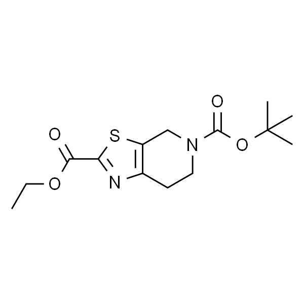 5-tert-Butyl 2-ethyl 6，7-dihydrothiazolo[5，4-c]pyridine-2，5(4H)-dicarboxylate