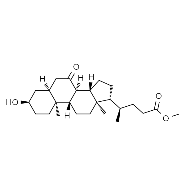 (R)-Methyl 4-((3R，5S，8R，9S，10S，13R，14S，17R)-3-hydroxy-10，13-dimethyl-7-oxohexadecahydro-1H-cyclopenta[a]phenanthren-17-yl)pentanoate