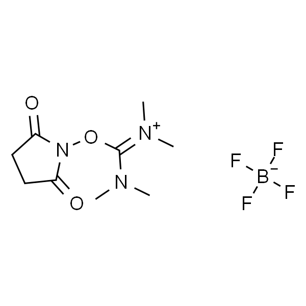 2-(2,5-Dioxopyrrolidin-1-yl)-1,1,3,3-tetramethylisouronium tetrafluoroborate...