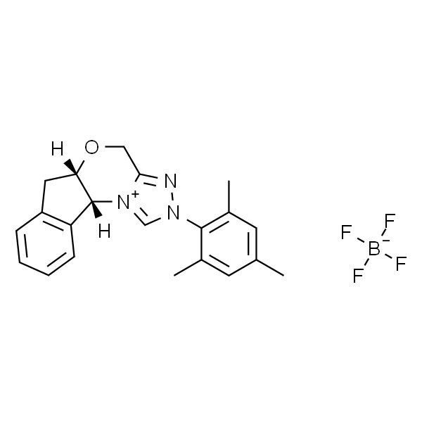 (5aS，10bR)-5a，10b-Dihydro-2-(2，4，6-trimethylphenyl)-4H，6H-indeno[2，1-b][1，2，4]triazolo[4，3-d][1，4]oxazinium Tetrafluoroborate