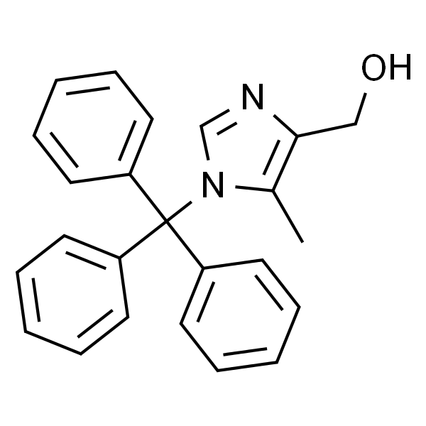 (5-methyl-1-tritylimidazol-4-yl)methanol