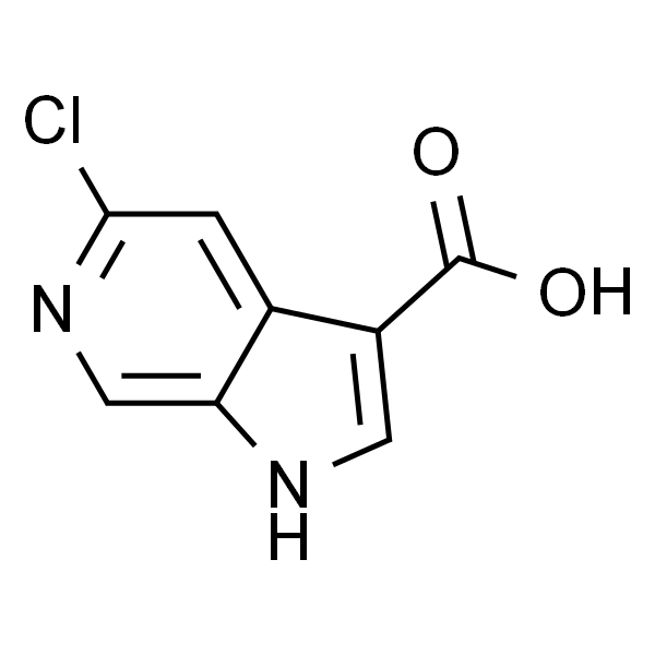 5-Chloro-1H-pyrrolo[2，3-c]pyridine-3-carboxylic acid