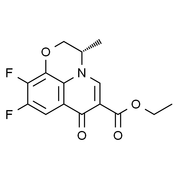 Ethyl (S)-9,10-difluoro-3-methyl-7-oxo-2,3-dihydro-7H-pyrido[1,2,3-de]-1,4-benzoxazine-6-carboxylate