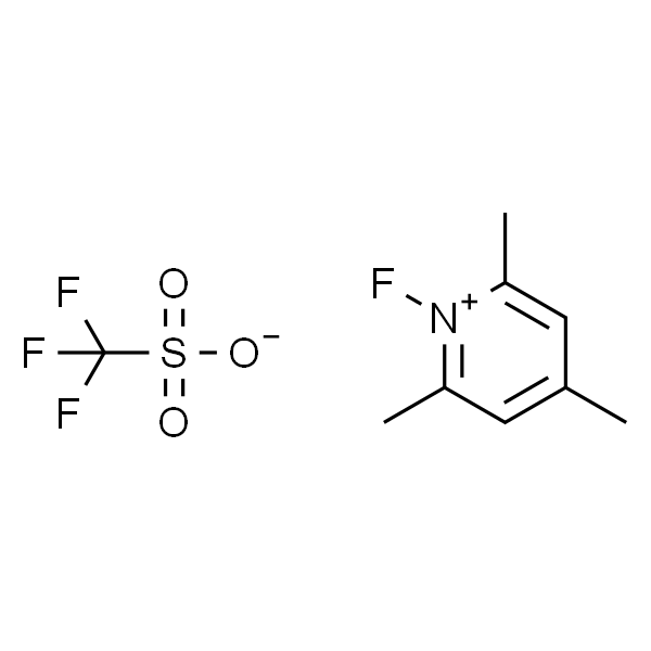 1-Fluoro-2,4,6-trimethylpyridin-1-ium trifluoromethanesulfonate