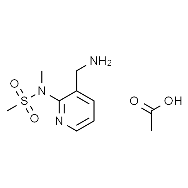 N-(3-(Aminomethyl)pyridin-2-yl)-N-methylmethanesulfonamide acetate
