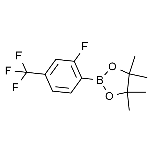 2-(2-Fluoro-4-(trifluoromethyl)phenyl)-4,4,5,5-tetramethyl-1,3,2-dioxaborolane