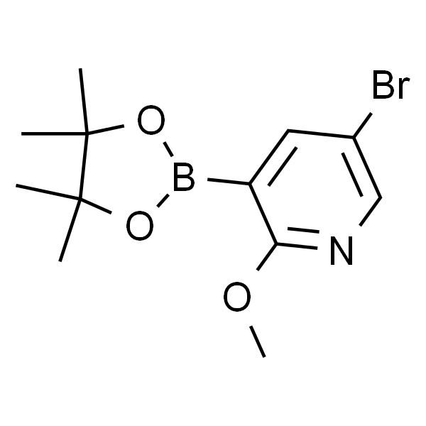 5-Bromo-2-methoxy-3-(4,4,5,5-tetramethyl-1,3,2-dioxaborolan-2-yl)pyridine