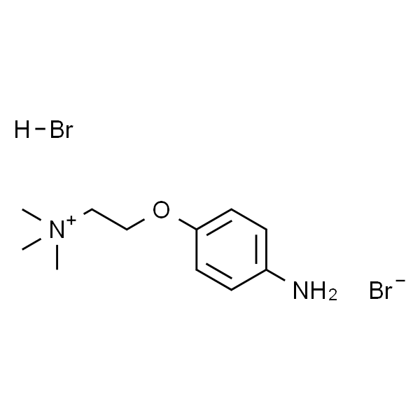 2-(4-Aminophenoxy)-N，N，N-trimethylethanaminium bromide hydrobromide