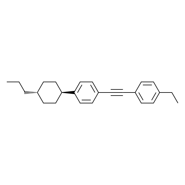 1-Ethyl-4-((4-(trans-4-propylcyclohexyl)phenyl)ethynyl)benzene