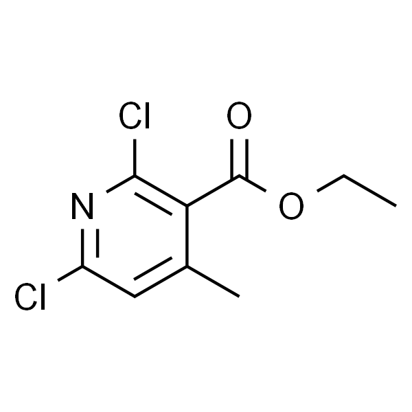 Ethyl 2，6-dichloro-4-methylnicotinate