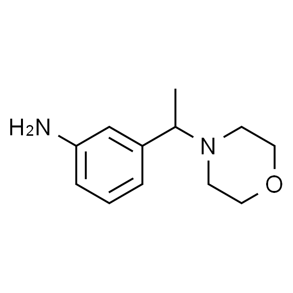 3-[1-(morpholin-4-yl)ethyl]aniline