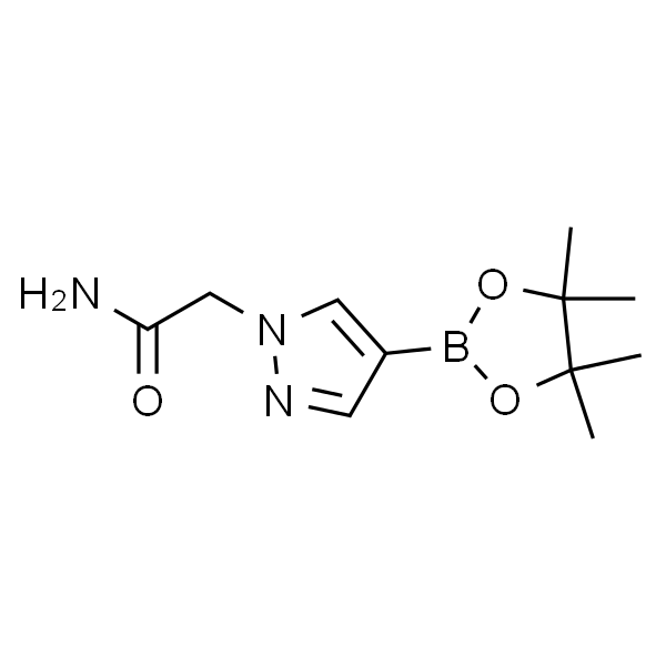 2-(4-(4，4，5，5-Tetramethyl-1，3，2-dioxaborolan-2-yl)-1H-pyrazol-1-yl)acetamide