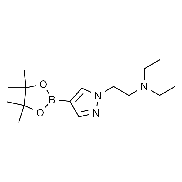 N，N-Diethyl-2-(4-(4，4，5，5-tetramethyl-1，3，2-dioxaborolan-2-yl)-1H-pyrazol-1-yl)ethanamine