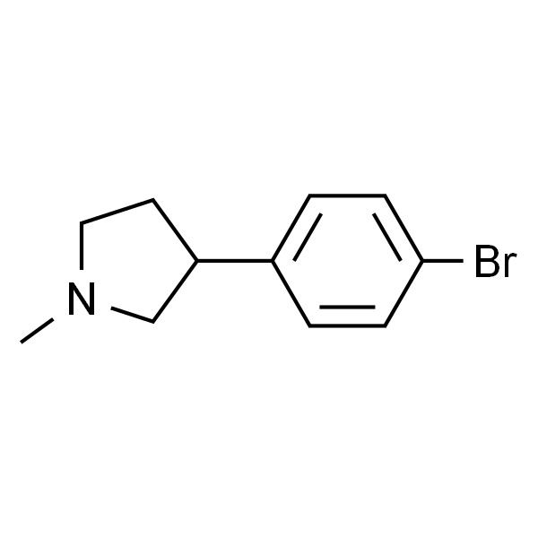3-(4-Bromophenyl)-1-methylpyrrolidine