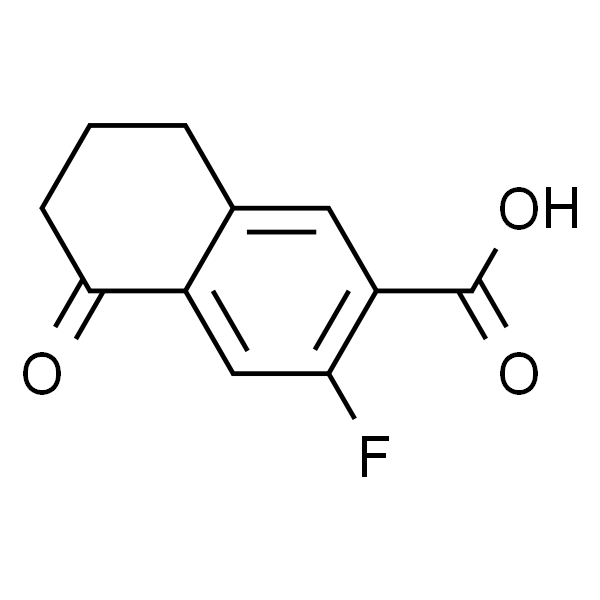 3-Fluoro-5-oxo-5，6，7，8-tetrahydronaphthalene-2-carboxylic acid