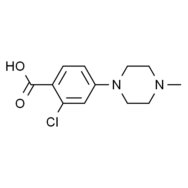 2-Chloro-4-(4-methyl-1-piperazinyl)benzoic Acid
