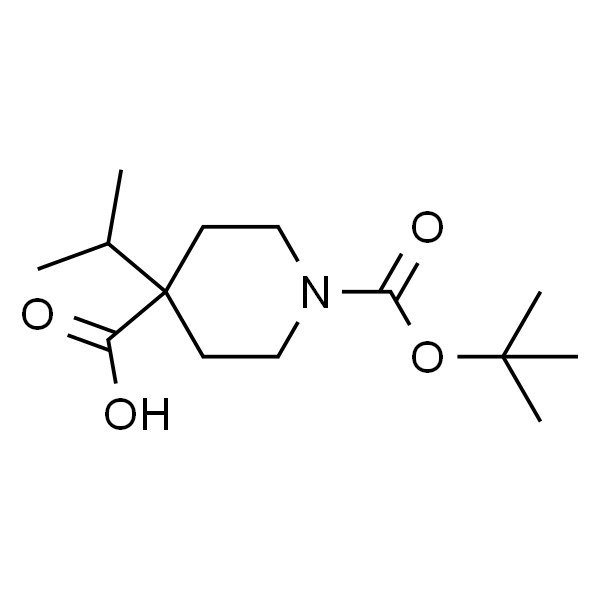 1-Boc-4-isopropyl-4-piperidinecarboxylic Acid