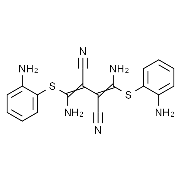 Butanedinitrile,2,3-bis[amino[(2-aminophenyl)thio]methylene]-
