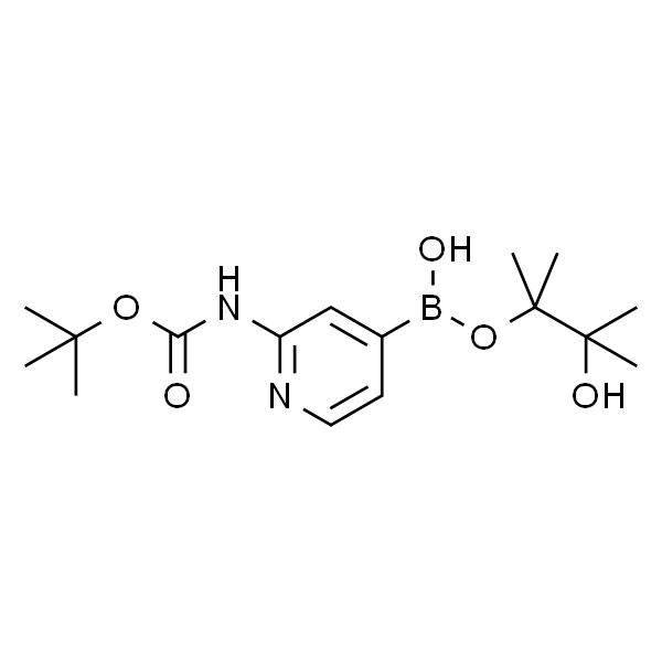 tert-Butyl (4-(4，4，5，5-tetramethyl-1，3，2-dioxaborolan-2-yl)pyridin-2-yl)carbamate