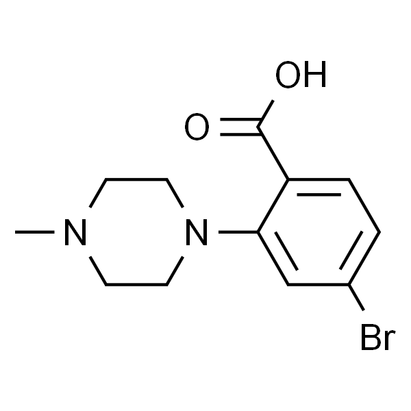 4-Bromo-2-(4-methyl-1-piperazinyl)benzoic Acid